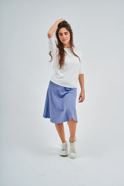 Light Denim Wash Dalia Skirt