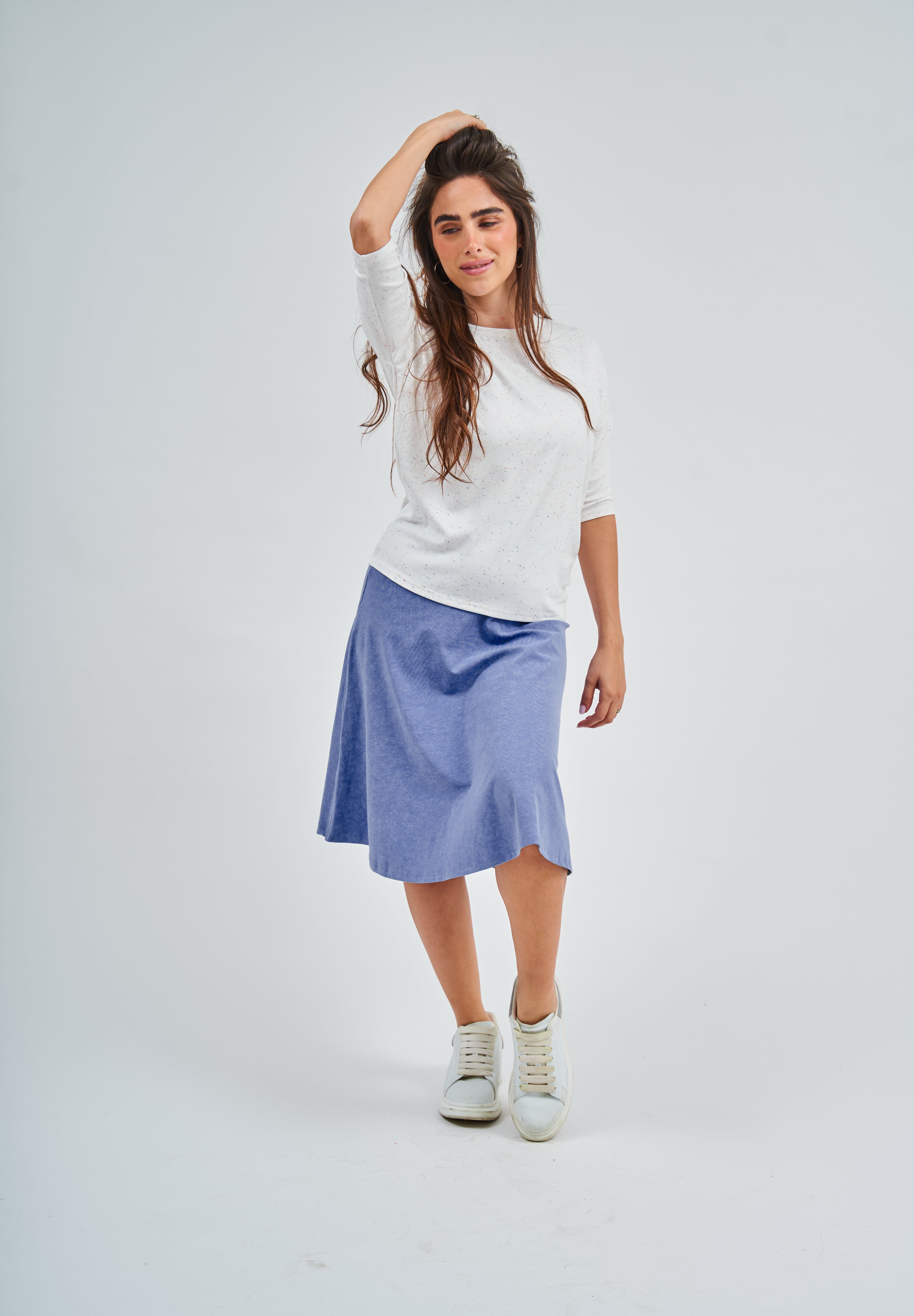 Light Denim Wash Dalia Skirt