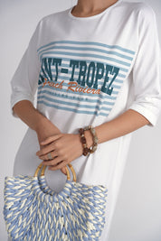 T-shirt Midi Dress- St Tropez
