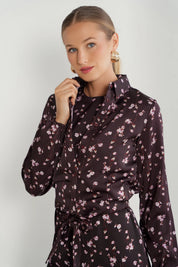 Button Down Tie Shirt