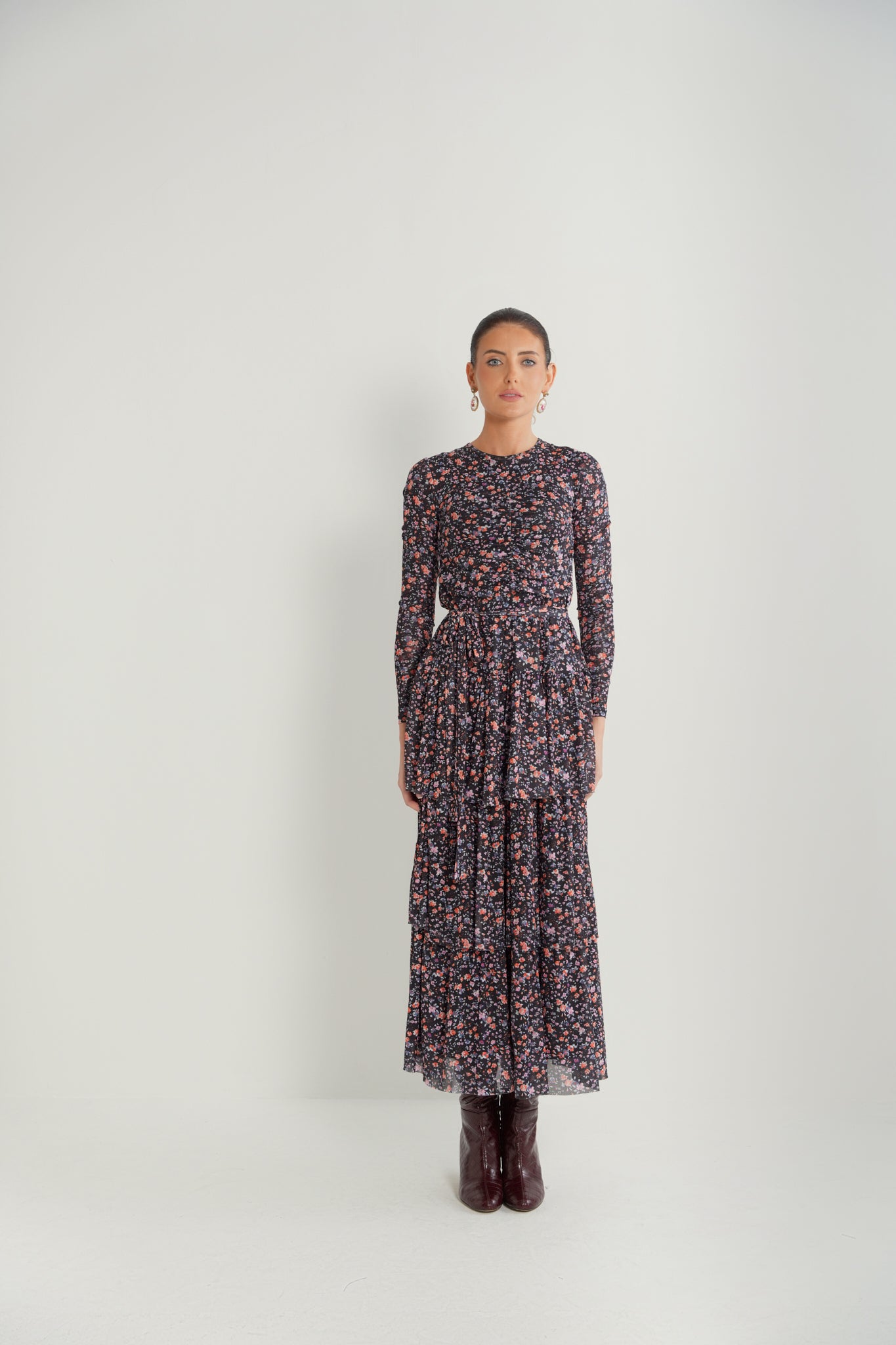 Layered Mesh Dress