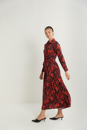 Maxi Pleated Dress