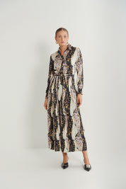 Maxi Pleated Dress