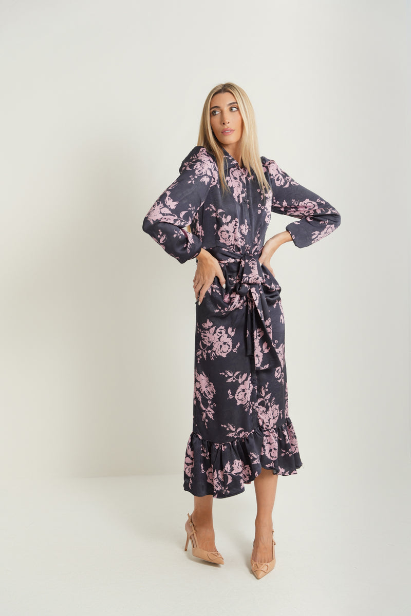 Tie Wrap Dress
