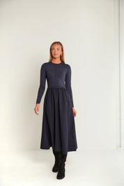 Center Rib Twofer Dress