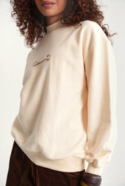 Mock Neck Sweatshirt