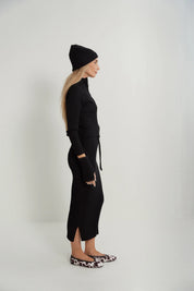 Two way zipper sweater
