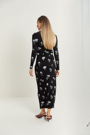 Print Knot Skirt