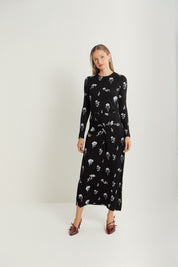 Print Knot Skirt