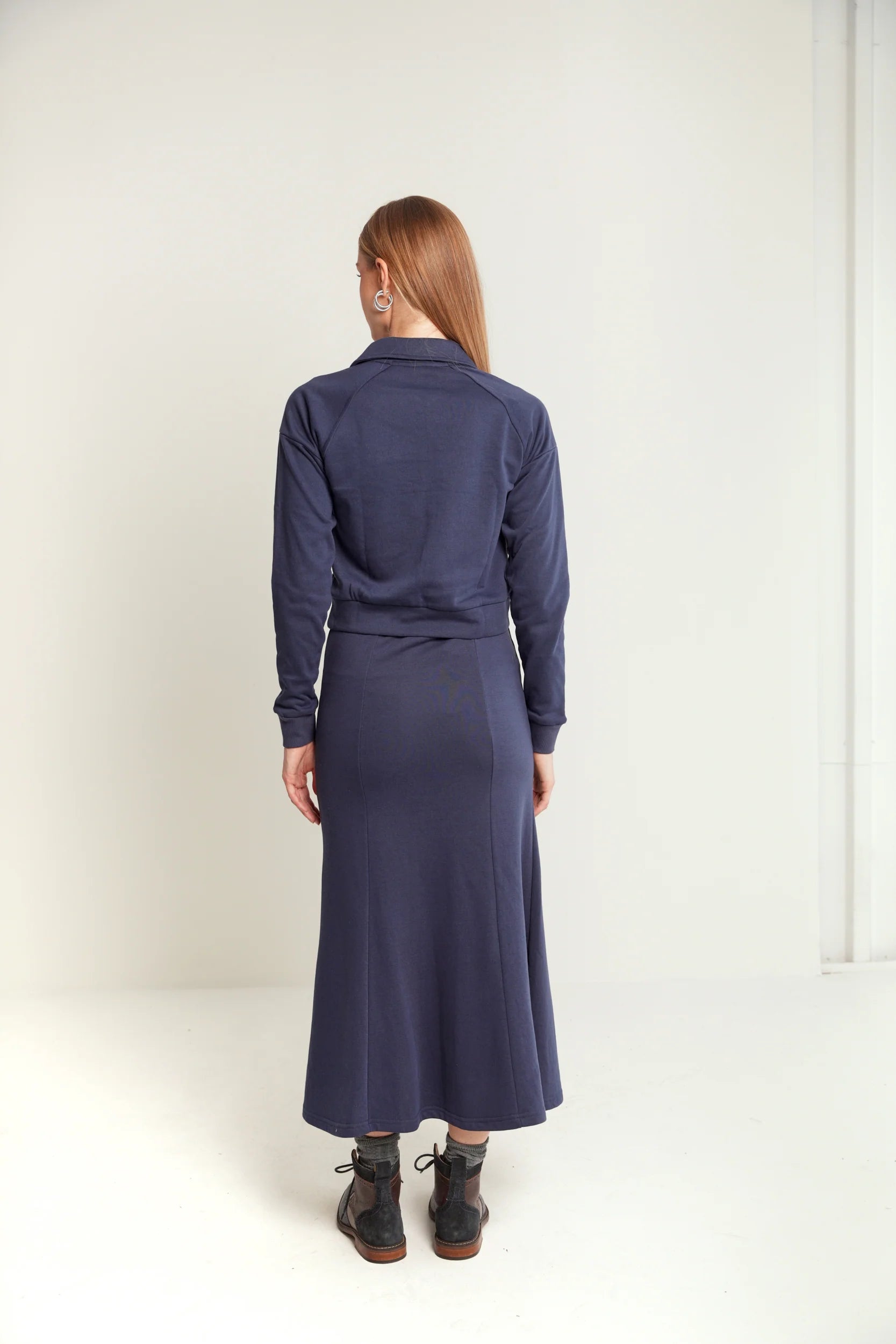 Panel Sweat Skirt