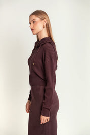 Wide Rib Hoodie
