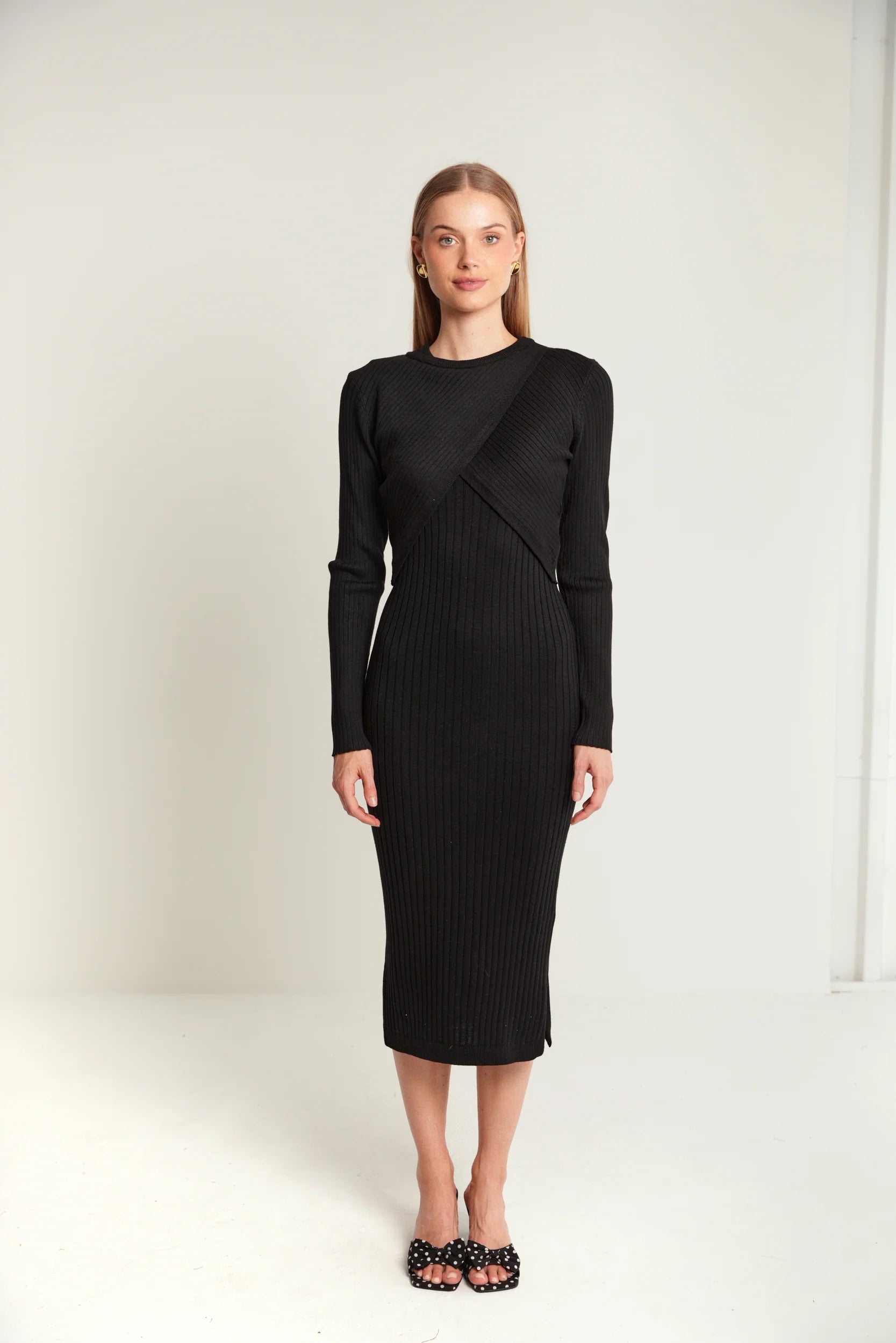 Wide Rib Overlay Top