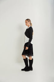 Wide Rib Overlay Top