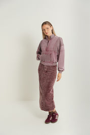 Corduroy Wash Skirt