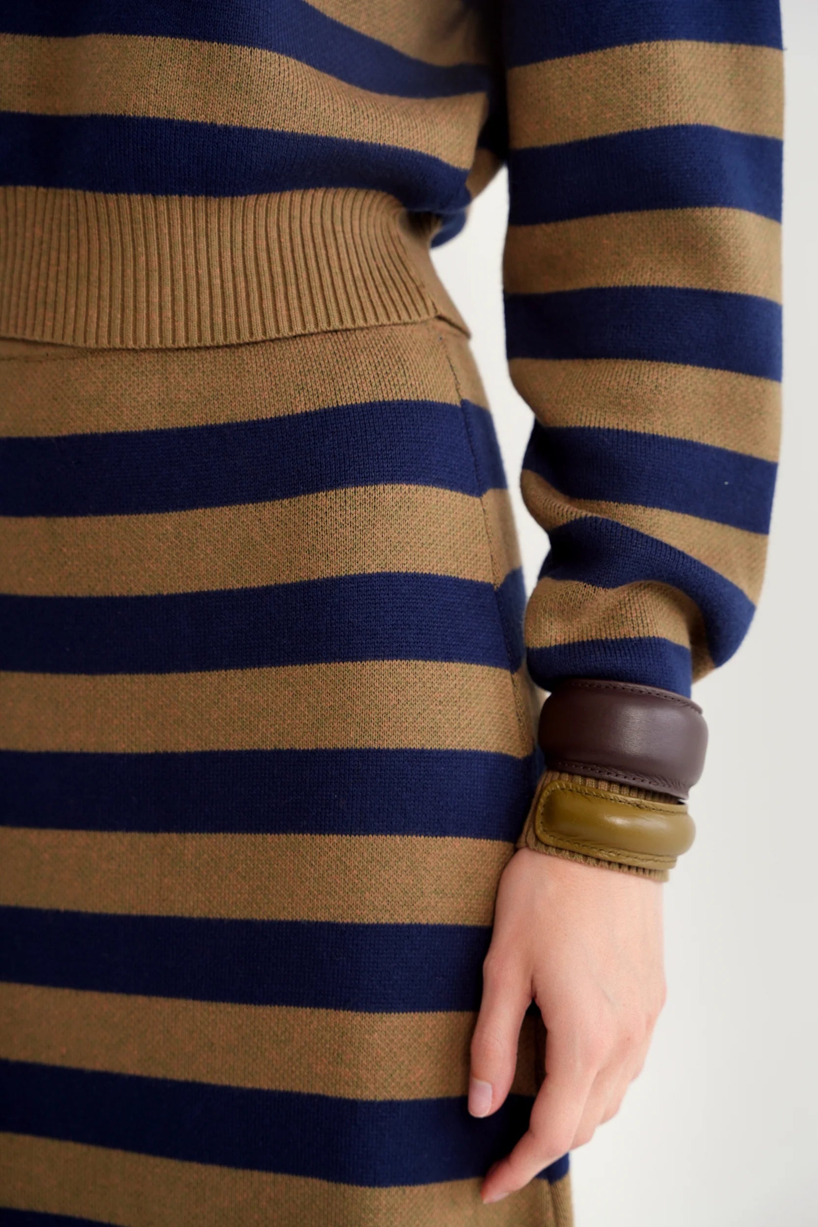Oversized Jacquard Knit Sweater