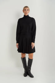 Knit Pleated Skirt