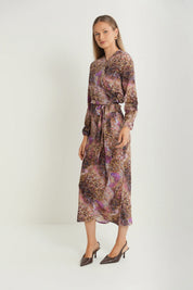 Printed Slip Skirt