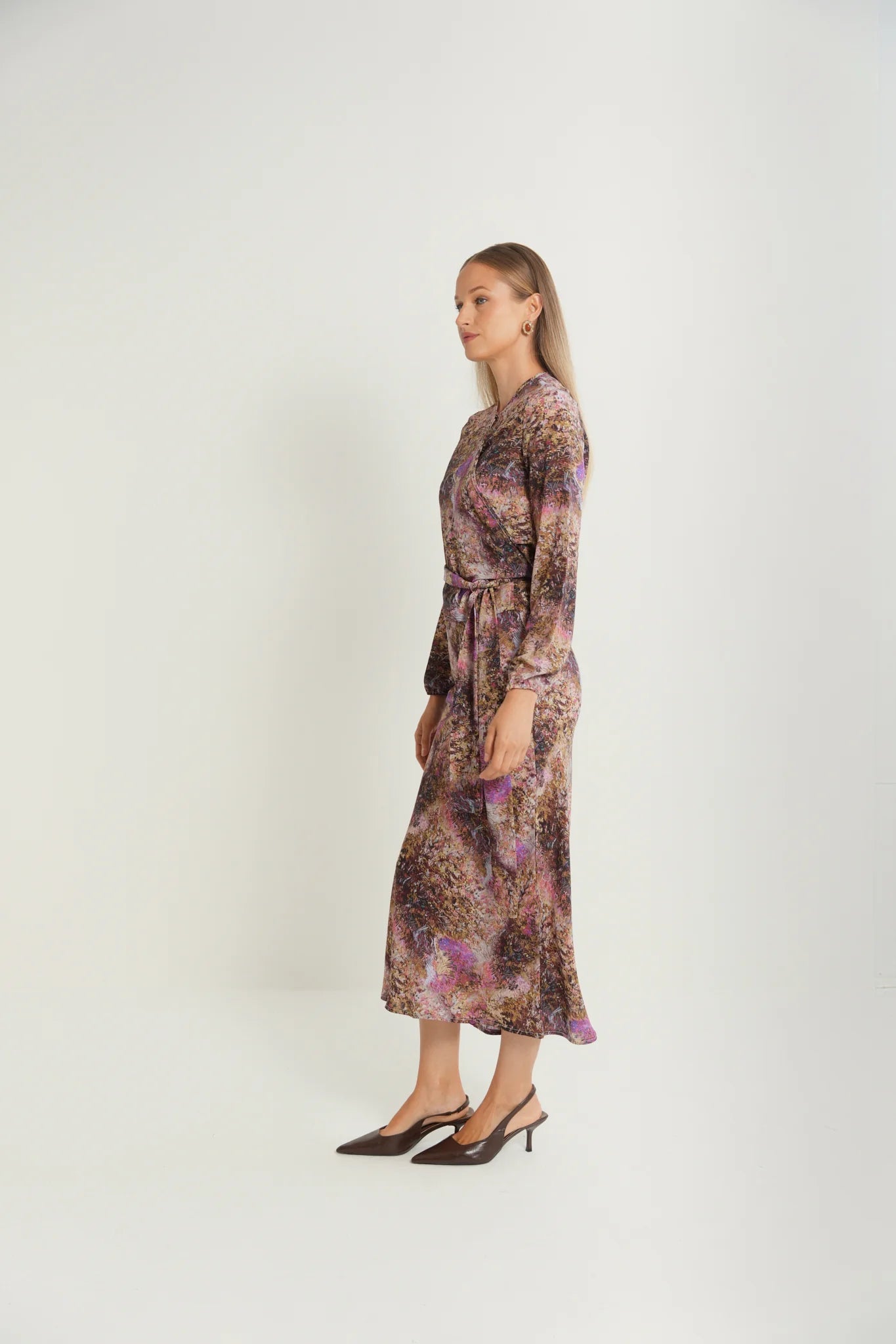 Printed Slip Skirt