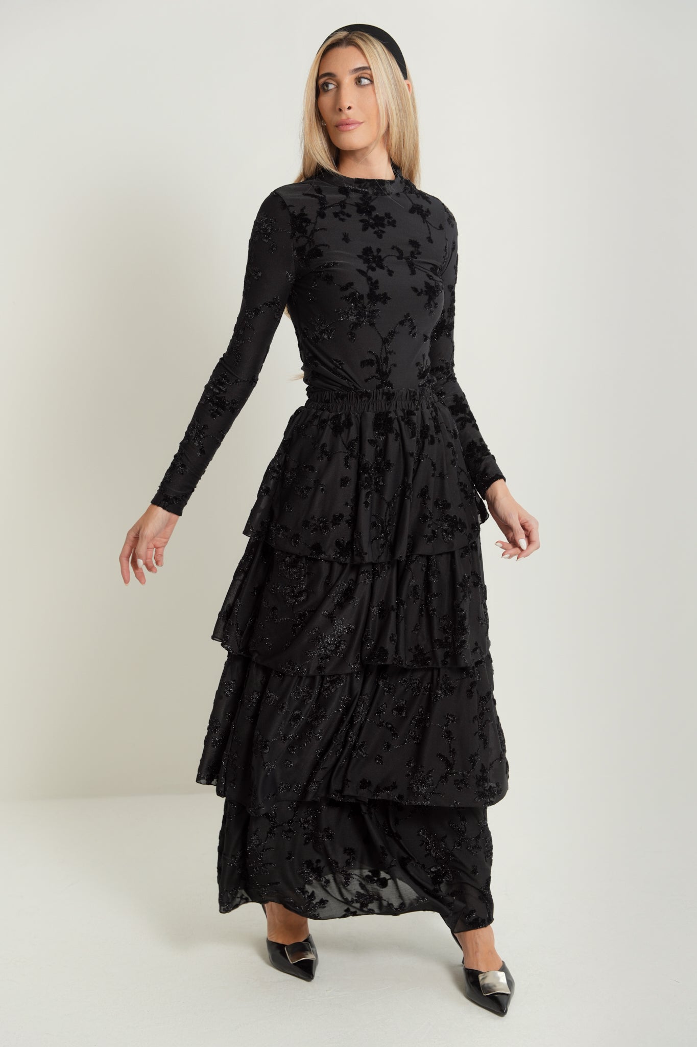 Mesh Layered Skirt
