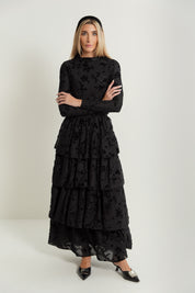 Mesh Layered Skirt