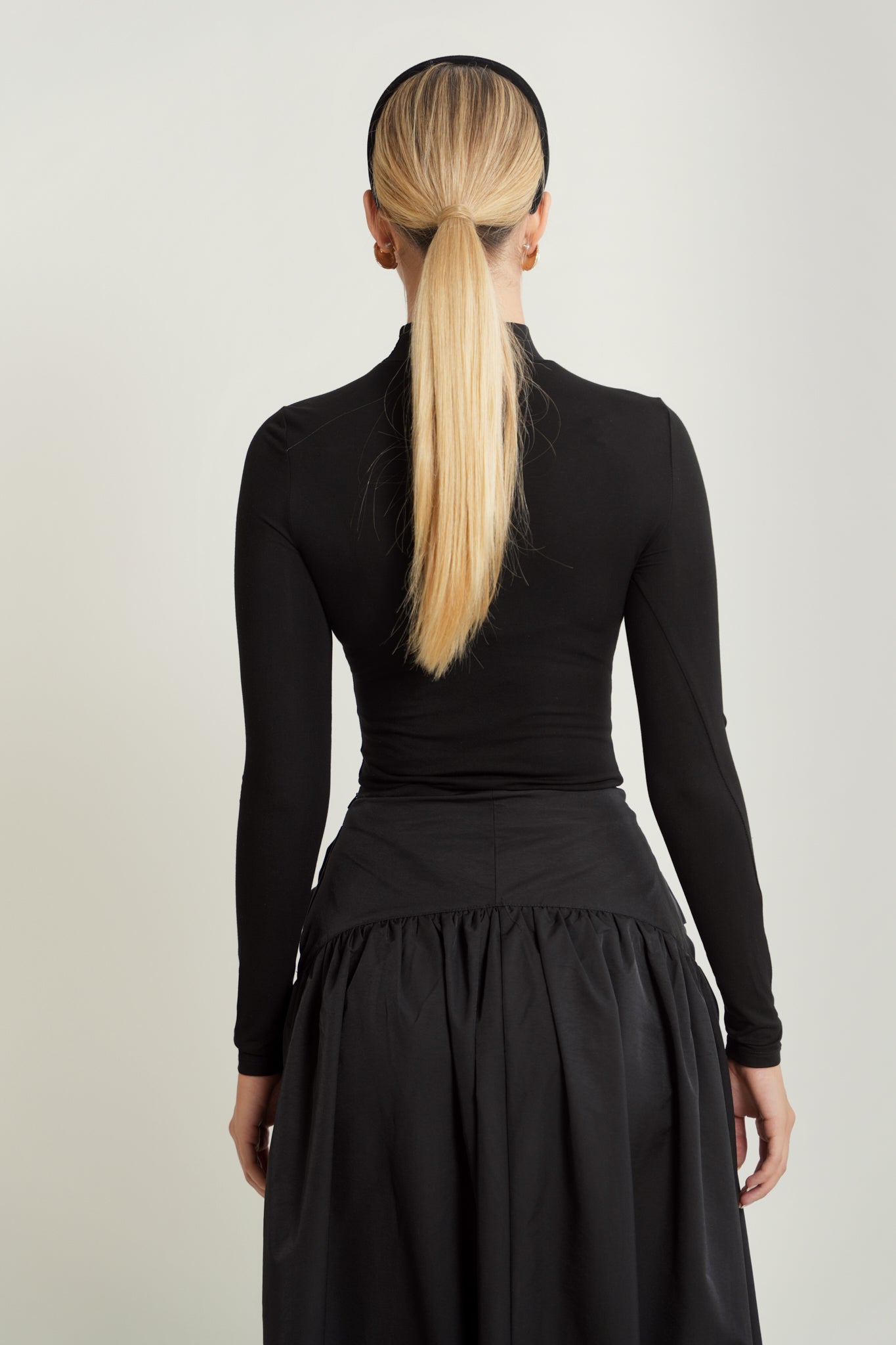 Criss-Cross A-Line Ankle Skirt