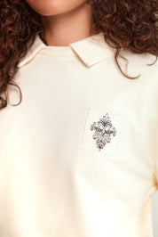 Collar Sweatshirt