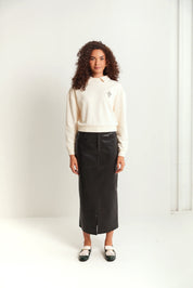 Collar Sweatshirt
