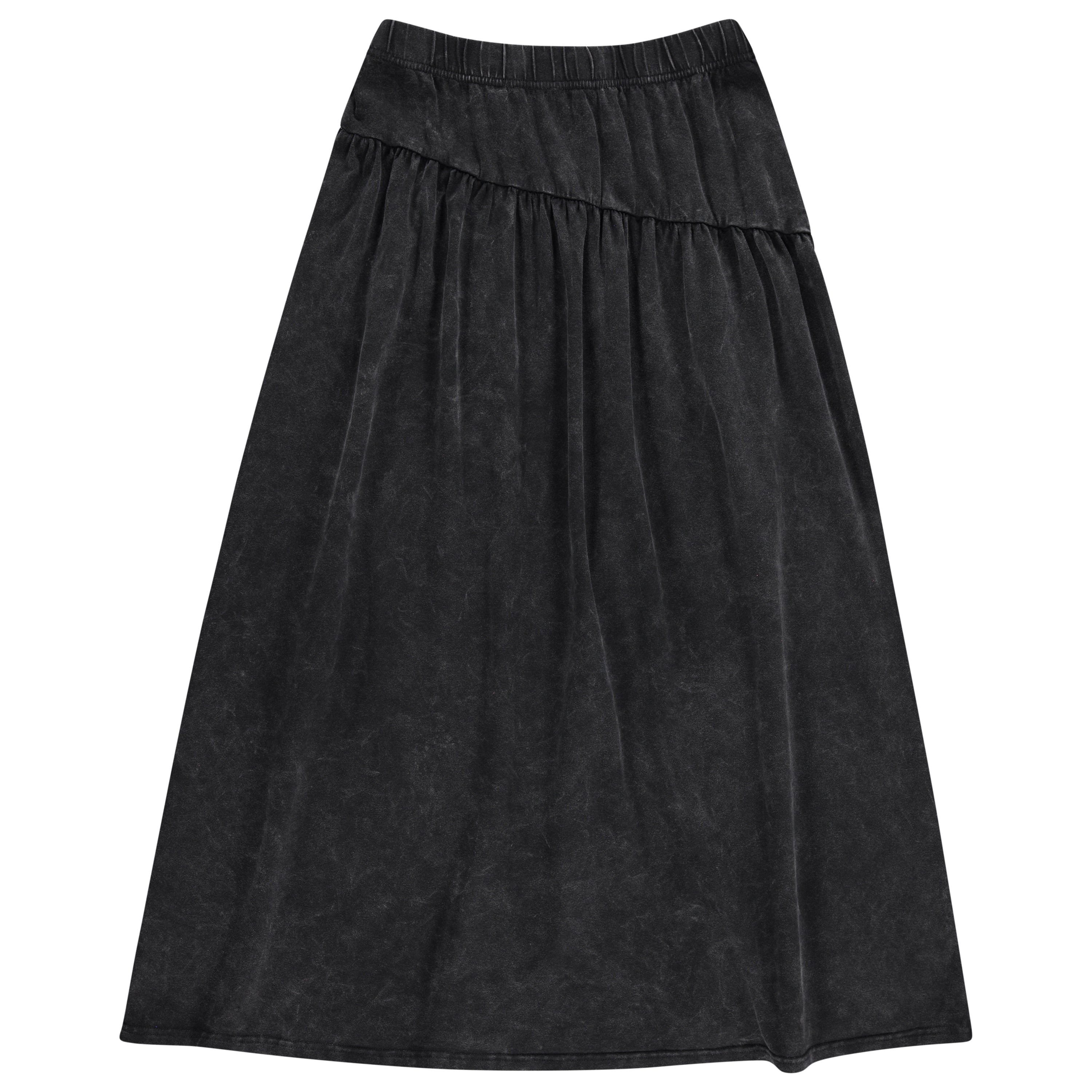 Yoke Maxi Skirt
