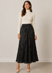 AD Y Maxi Crinkle Skirt 1012