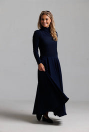 Tweed Jumper - Navy
