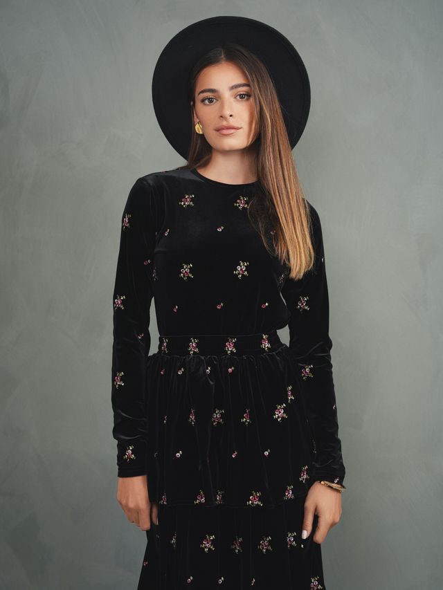 Velour Top