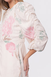 Patricia Dress (Green Pink)