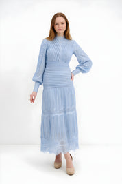 TIERED DRESS AVAILABLE I IN 2 COLORS (25S114)
