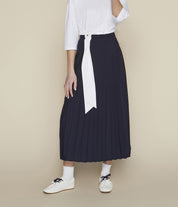 Maxi Rachel Skirt in Deep Indigo Navy
