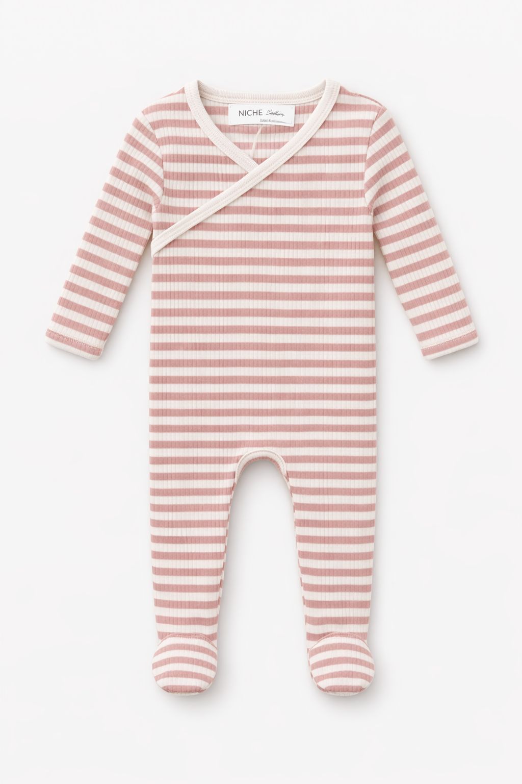 Pink Kimono Footie