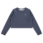 Mineral Wash Crop Top