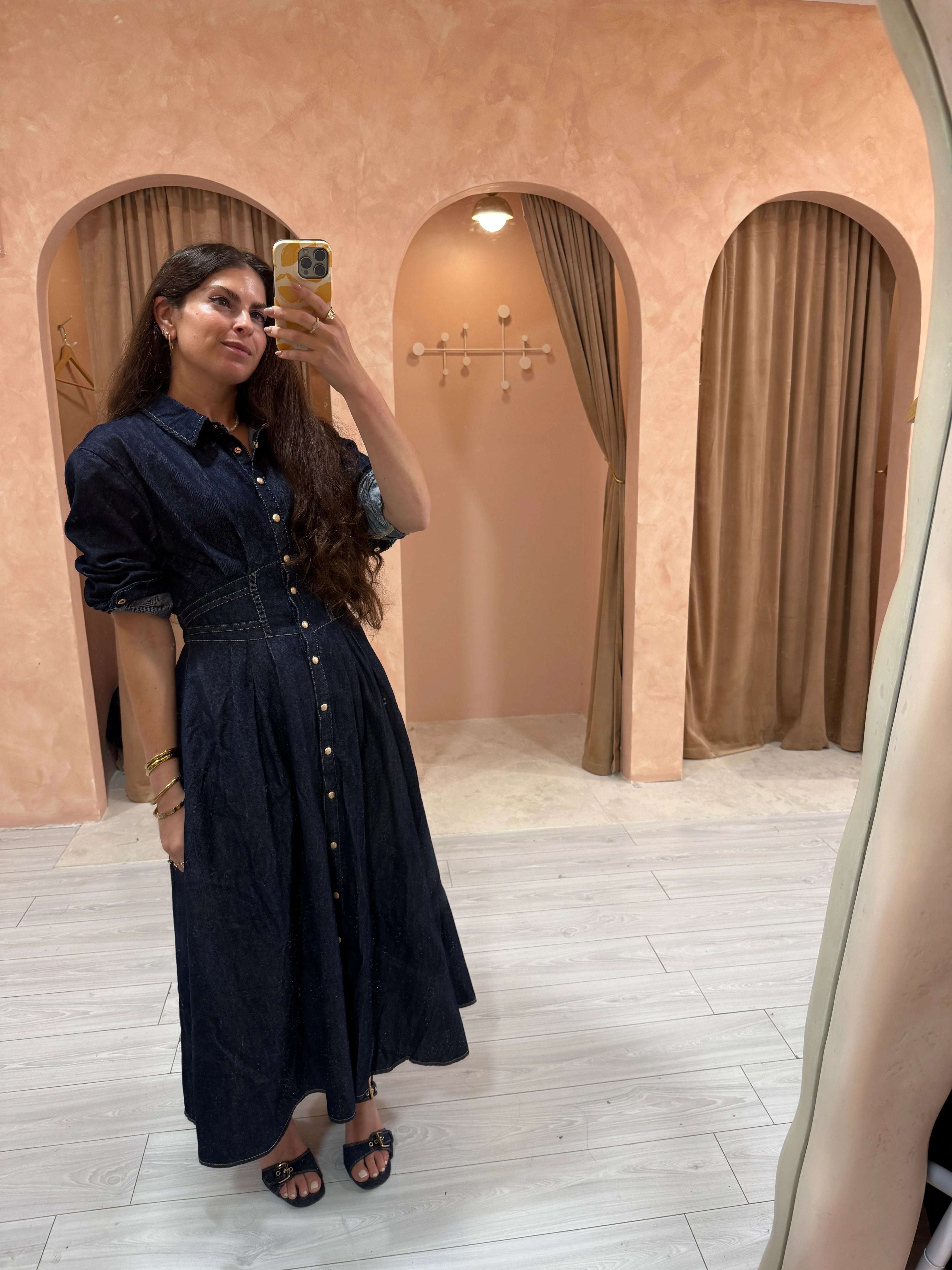 Uptown Denim Dress