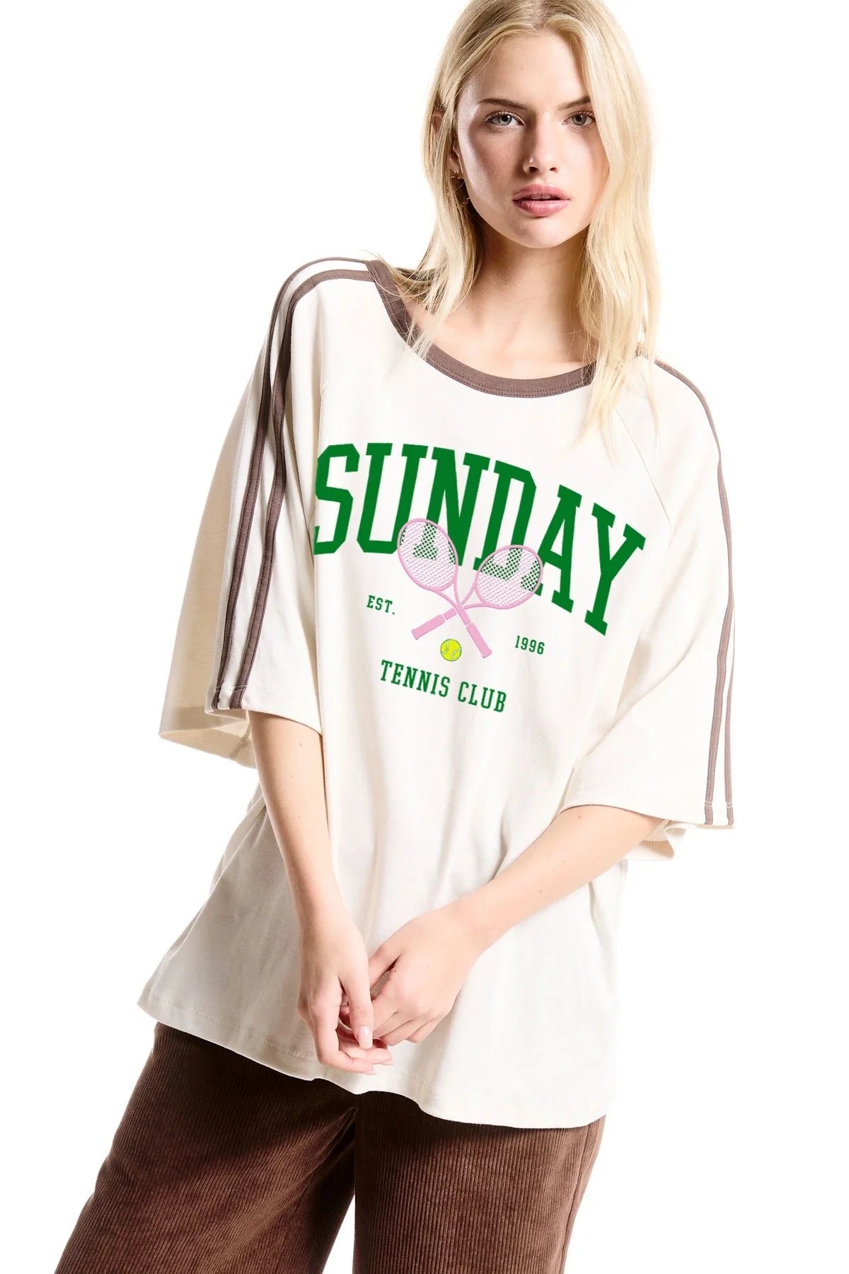 Sunday Tennis Club Graphic Tshirt