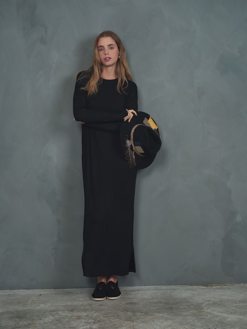 Soft Rib Maxi Dress