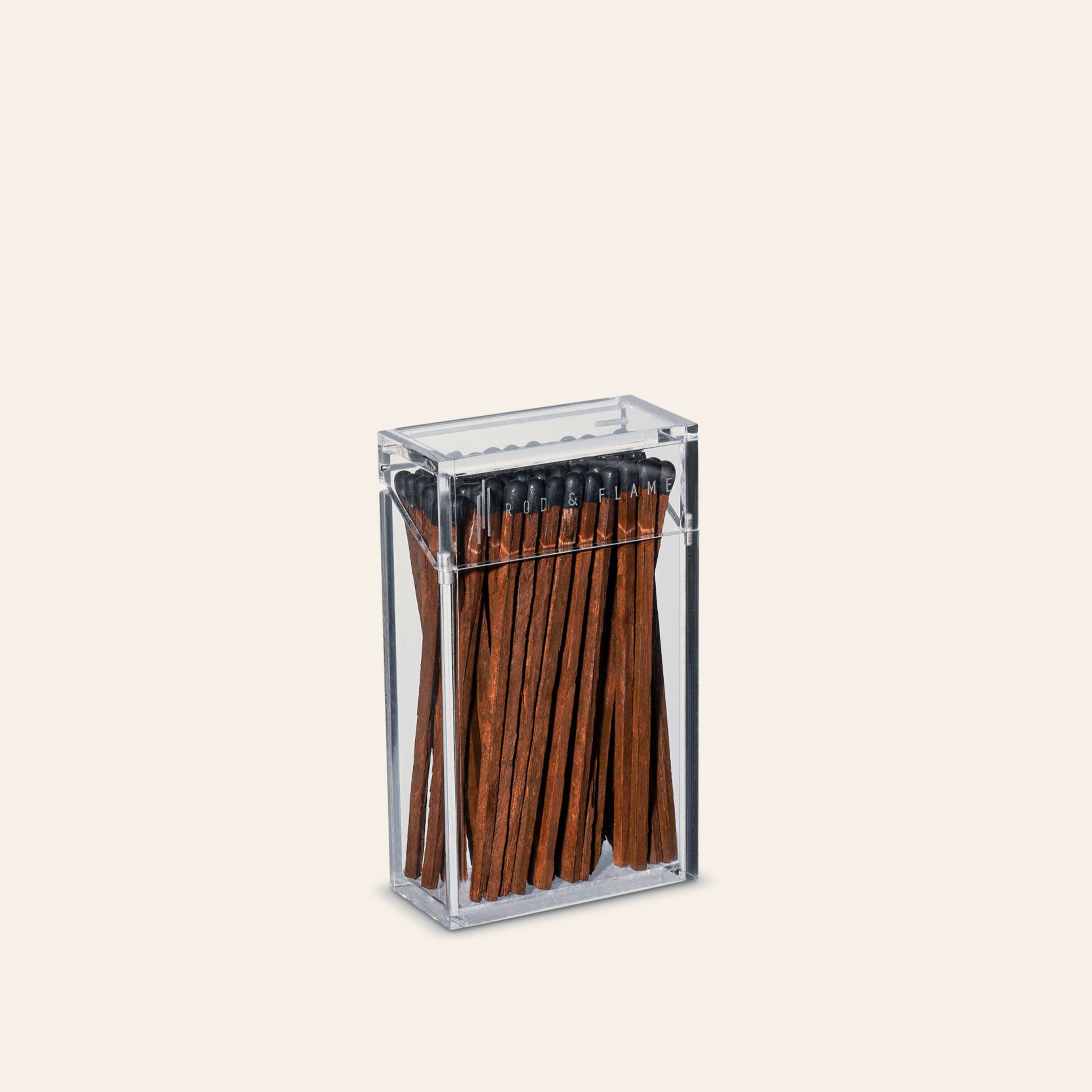 Acrylic Matchbox With Matches