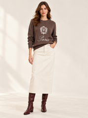 Paris Crest Sweater