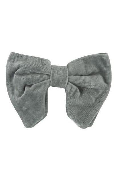 Avant Garde Bowtie - Charcoal Velvet