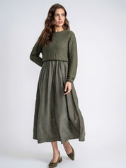 Teens Crochet Knit Cropped Sweater