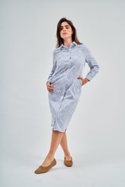 (Cotton) Fringe Dress With Pockets