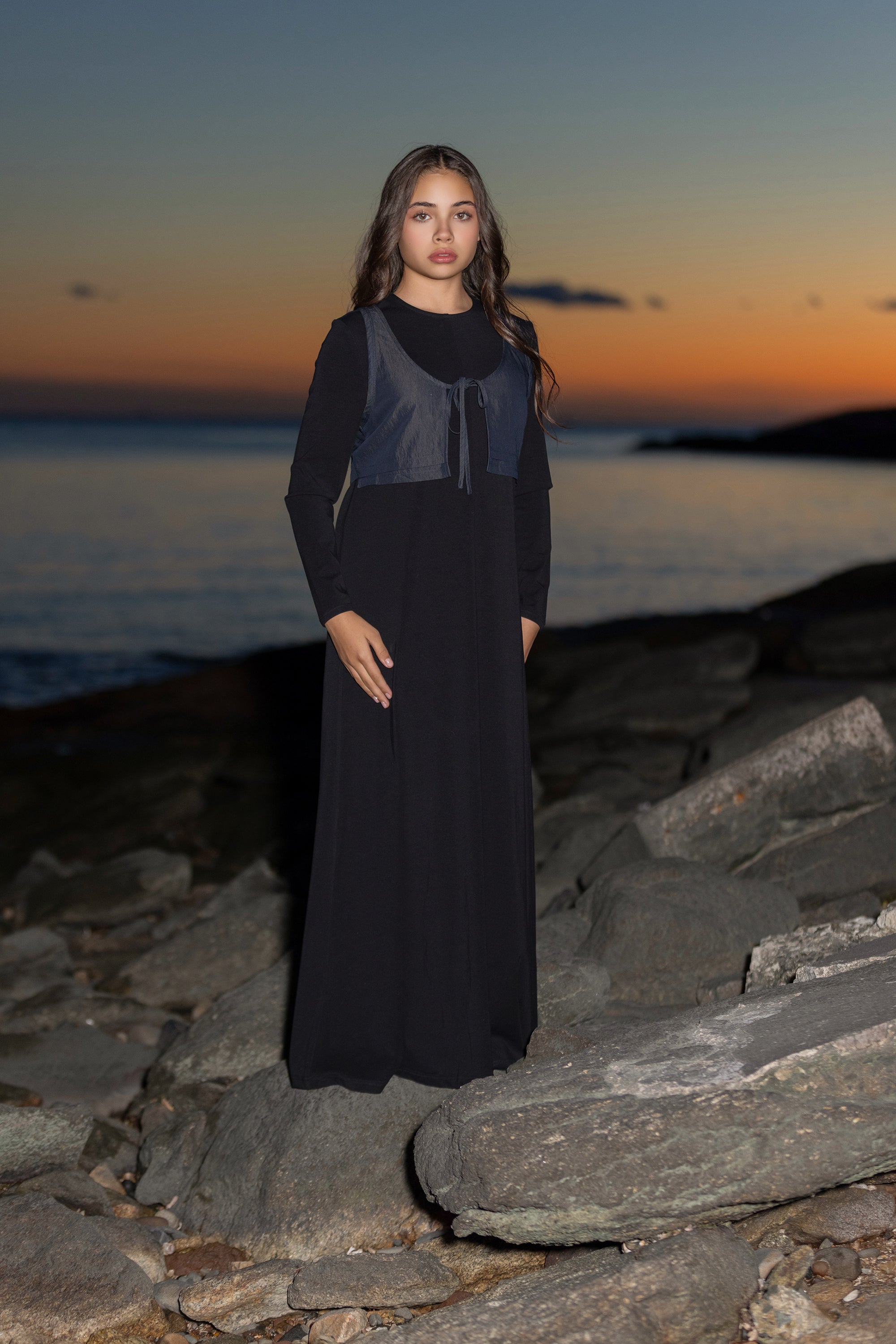 Teen Vest Tie Maxi