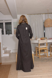 Teen Raw Edge Shirt Maxi