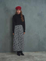 Crop Dolman Mock Neck Top