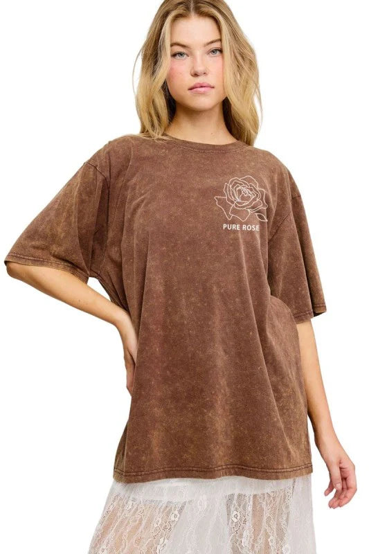 Rose Market Graphic Top