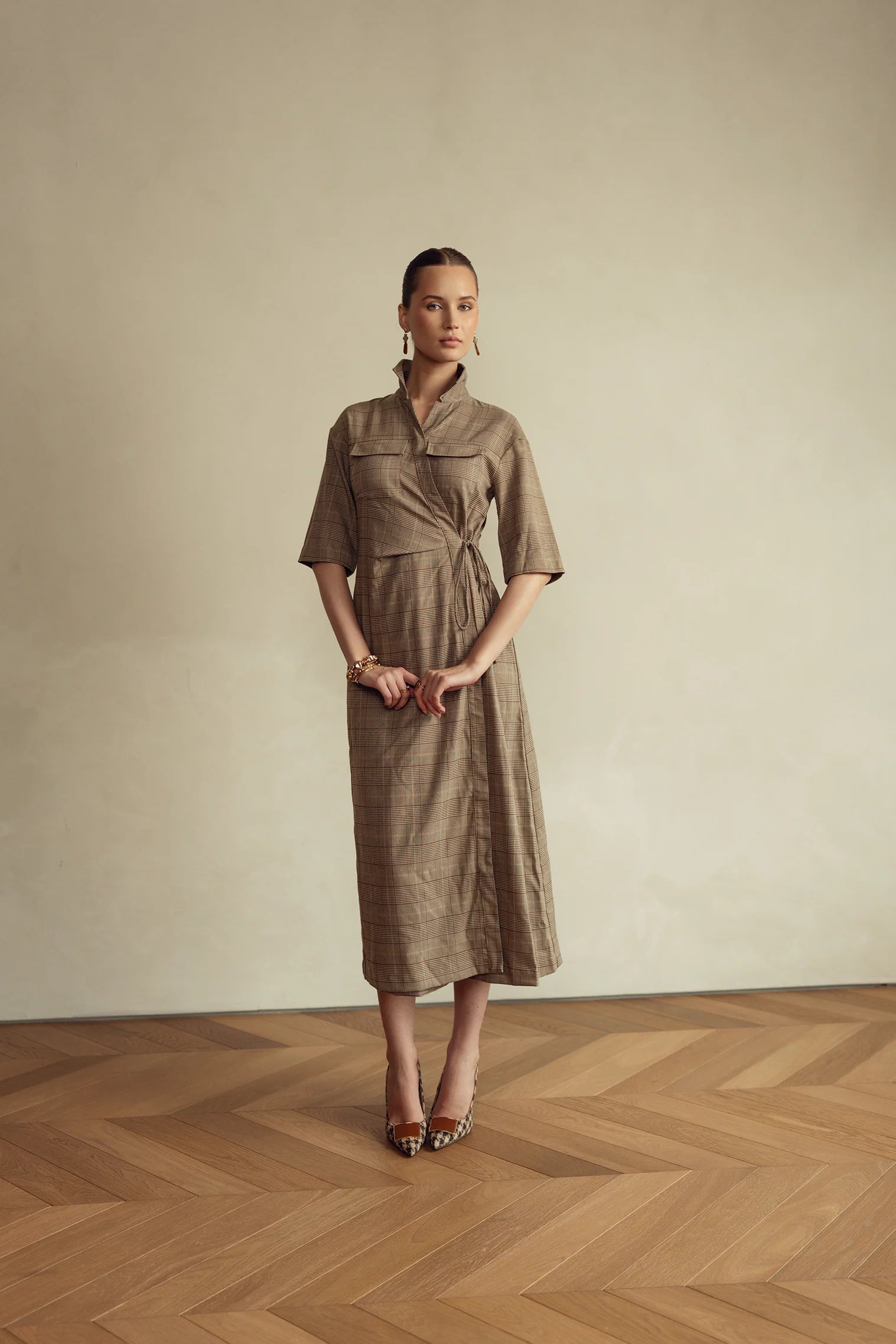 Bliss Wrap Dress Paid
