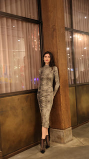 Bodycon Printed Dress